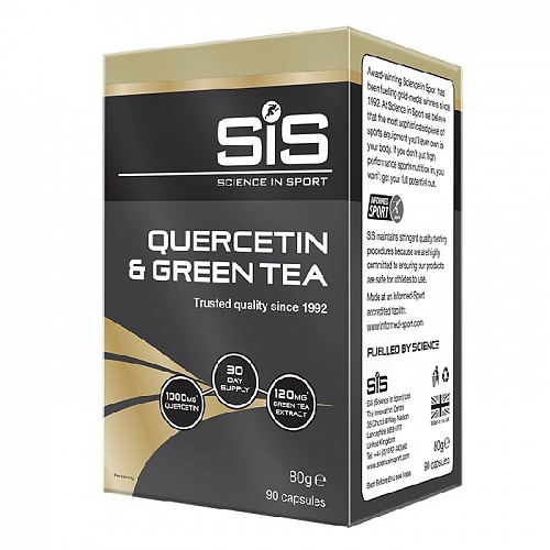 Зеленый чай SiS Quercetin Green Tea 90 капсул