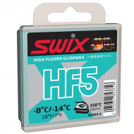 Парафин Swix HF, бирюзовый HF05X Turquoise, 40 г