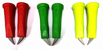 Наконечники для лыжероллеров SKITIME 10mm (зеленые)