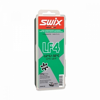 Мазь скольжения SWIX LF4X Green 180гр (-12С/-32C)