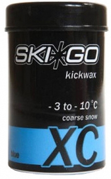 SkiGo Мази держания XC Kickwax Blue -3/-10  45 г.