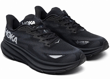  Hoka M CLIFTON 9 GTX (Black / Black)